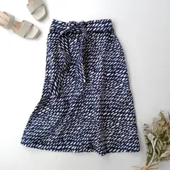 Marimekko マリメッコ SUKKULA TALVIO スククラ リボン付き フレアスカート /27Hのサムネイル