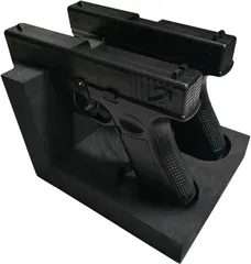 BenchMasterピストルラック2種3個セット計14丁収納ハンドガンスタンド