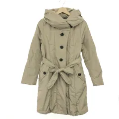 BARNEYS NEWYORK バーニーズニューヨーク ショールカラーコート サイズ:36 ダウンコート/ロング    ベージュ レディース / 243001006301のサムネイル