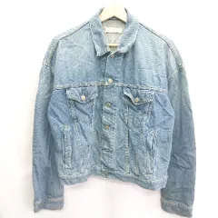 ◇ (株)ドミンゴ 長袖 デニムジャケット サイズ1 ブルー系 レディース E  【1407180049420】