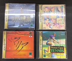 【中古・現状品】全年齢対象ソフト　SEGA　セガサターン　ソフト４枚　K-626