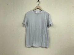 本物カルバンクラインCalvinKlein PLATINUMコットンポリVネック半袖Tシャツメンズサーフアメカジミリタリーストリートスケーターワークビジネススーツモードゴルフ青ブルーMのサムネイル