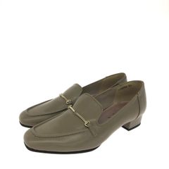 51□新品♪ランバンコレクション バックルモチーフローファー(23cm 