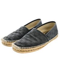 GUCCI】グッチ GGキャンバス エスパドリーユ ネイビー 27.5 - メルカリ