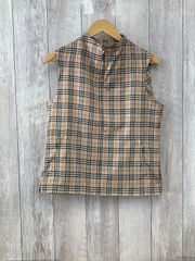 美品】BURBERRY バーバリー ゴルフベスト ノバチェック フリース素材