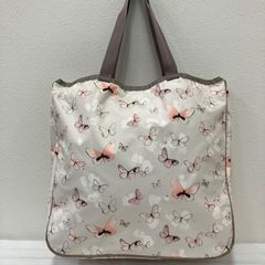 美品】レスポートサック トートバッグ エブリガールトート ピンク 花 
