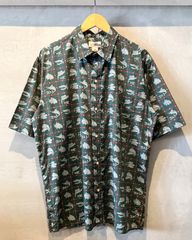 GBL もののけ姫 アロハ シャツ XL もののけたち【非喫煙・ペットなし