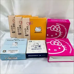 A【非売品】ハローキティ チャーミーちゃん 40周年 皿 サラダボール ボール 食器 まとめ ローソン 皿  保管品のサムネイル