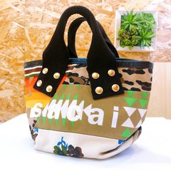 sacai×KAWS Tote smoll サカイ×カウズ ハンドバッグ 総柄 - メルカリ