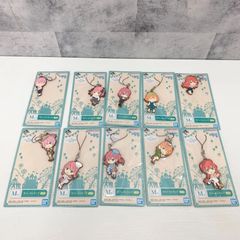 이치 반 쿠지 오등분의 신부 ∬ ~ 최고의 휴일 ~ M상 러버 스트랩 10 개 세트