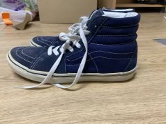 VANS アナハイム Sk8-Hi Style38 ネイビー 28cm - メルカリ