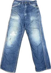 FADE, PAINT & WORK DAMAGE 60s BIG MAC DENIM PAINTER PANTS “REAL DEAL” SCOVILL ZIPのサムネイル