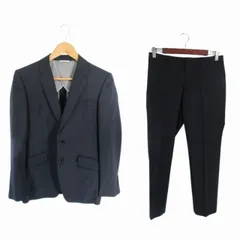 エル ELLE コスチューム costumes セットアップ テーラードジャケット スラックス シングルスーツ ストライプ ネイビー サイズ90Y4 QQQ