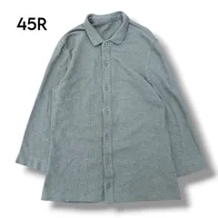 【45R 45rpm】 鹿の子 ポロシャツ カットソー &刺繍ロゴ  サイズ1 日本製のサムネイル