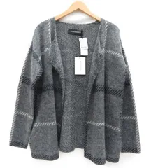 ほぼ未使用 タグ付き/BY MALENE BIRGER バイ マレーネビルガー/モヘヤカーディガン/グレー サイズXS/レディース/FB2819のサムネイル