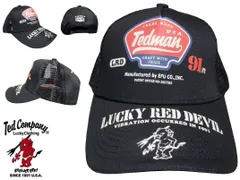 テッドマン／TEDMAN／メッシュキャップ／TDC-9100／ブラック／エフ商会／新品／送料無料／アメカジ／バイカーのサムネイル