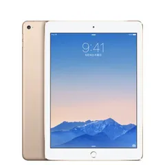 【中古】 iPad Air2 Wi-Fi+Cellular 16GB ゴールド A1567 2014年 本体 au タブレット アイパッド アップル apple 【送料無料】 ipda2mtm1044