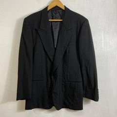 Yves Saint Laurent ヴィンテージ チェック ジャケット金ボタン - メルカリ