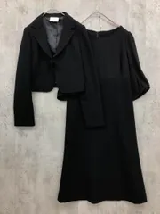 美品 EMMA JAMES エマジェイムス セレモニースーツ ワンピース ジャケット セットアップ size9/ブラック ■◇ レディース