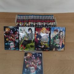 귀멸의 칼날 1~23권 전권+관련 책 4권+극장판 귀멸의 칼날 무한 열차 Blu-ray 전권 코믹 세트《RV15I》」