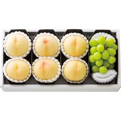 岡山県産白桃 はなよめ 6個入り - メルカリ