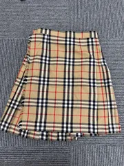 BURBERRY バーバリー ノバチェック プリーツスカート ラップスカートのサムネイル