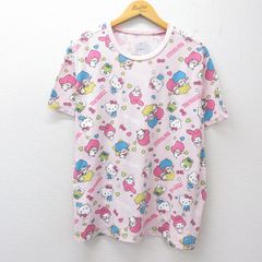 新品☆ZUMBA M/Lサイズ Hello Kitty 半袖 Tシャツ ピンク - メルカリ