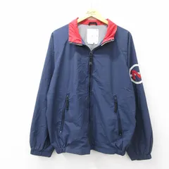 XL/古着 ノーティカ 長袖 ナイロン ジャケット メンズ コンペティション ラグラン 紺他 内側メッシュ 26apr18のサムネイル