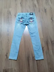 PHILIPP PLEIN(フィリッププレイン) レディース ストレッチ デニム 26 27のサムネイル