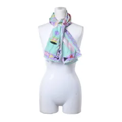 EMILIO PUCCI プッチ柄 シルク スカーフ