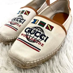 グッチ GUCCI レディース　スニーカー　蜂　Bee 24cm 編み込み