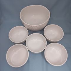 白山陶器（HAKUSAN）リーン（LEAN） 白磁ボール 6個セット - メルカリ