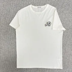 L モンクレール ダブルワッペン 半袖T