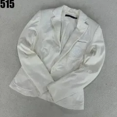 ラルフローレン 白 エンブレム ジャケット S