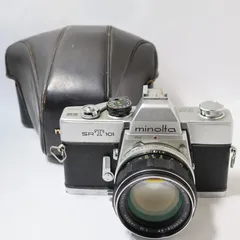 minolta SRT101 MC-ROKKOR PF 58mm 1:1.4 シャッター全速OK フィルムカメラ 一眼レフ マニュアルカメラのサムネイル