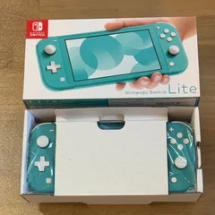 5-042【ほぼ未使用】Switch LITE ターコイズ 箱付き 完動品