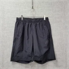 1483 adidas ブラック ウーブンパンツ メンズ32