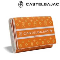 CASTELBAJAC 長財布 オレンジ 牛革 097604 - メルカリ