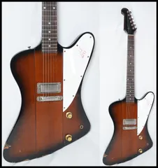 ★GRECO FIREBIRD FB-60 Sunburst 1988年製 日本製 ヴィンテージ ミントコレクション★のサムネイル
