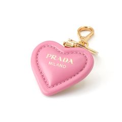 PRADA サフィアーノ ハート キーリング キーホルダー 新品未使用