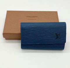 LOUIS VUITTON エピ ミュルティクレ6 ブルー キーケース M63815 - メルカリ