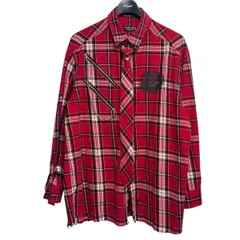 TRAVAS TOKYO REVENGE PUNKS Necktie shirts ネクタイ付きチェックシャツ TR23-G02 8071000177438のサムネイル