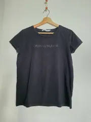 Calvin Klein Jeans ブラック 半袖 Tシャツ Sサイズ