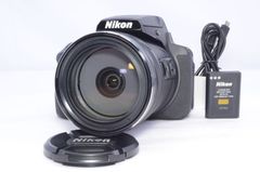 ニコン COOLPIX P900 ロゴ ストラップ 一眼レフ カメラ 黒 写真 - メルカリ