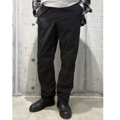 KAJA 26SS Medium Baggy Black Denim Pants加工バギーデニムパンツ
