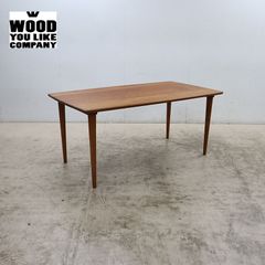 チェリー無垢】ウッドユウライクカンパニー ダイニングテーブル140cm