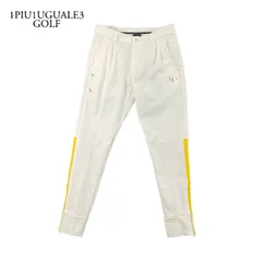 1PIU1UGUALE3 GOLF × アレッサンドロデルピエロ ADP ZIP SLACKS　ジップスラックスパンツ 3 ホワイト  【値下げ交渉歓迎】のサムネイル