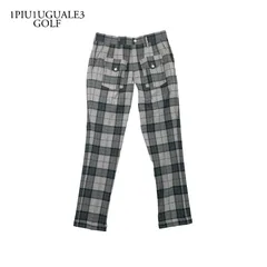 1PIU1UGUALE3 GOLF × アレッサンドロデルピエロ G.LONG PANTS BUSHブッシュパンツ 6 グリーン×グレー  【値下げ交渉歓迎】のサムネイル