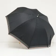 晴雨兼用日傘 LANVIN COLLECTION ランバンコレクション USED美品 ブラック グラス骨 レディース 遮光 UV 50cm S3870