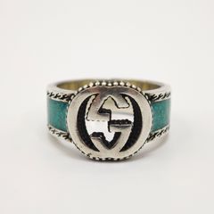 中古】GUCCI インターロッキングG ターコイズ 16号 - メルカリ